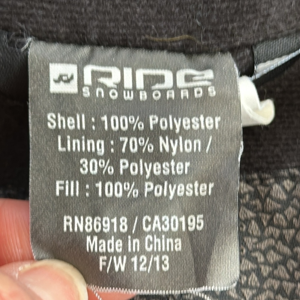 Ride snowboards jacket - Picture 5 of 16